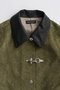 【予約販売】Haircalf-Like Utility Jacket/ハラコライクユーティリティージャケット メゾンスペシャル/MAISON SPECIAL