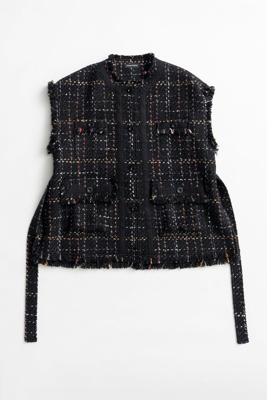 MAISON SPECIAL(メゾンスペシャル)｜【予約販売】Belted Tweed