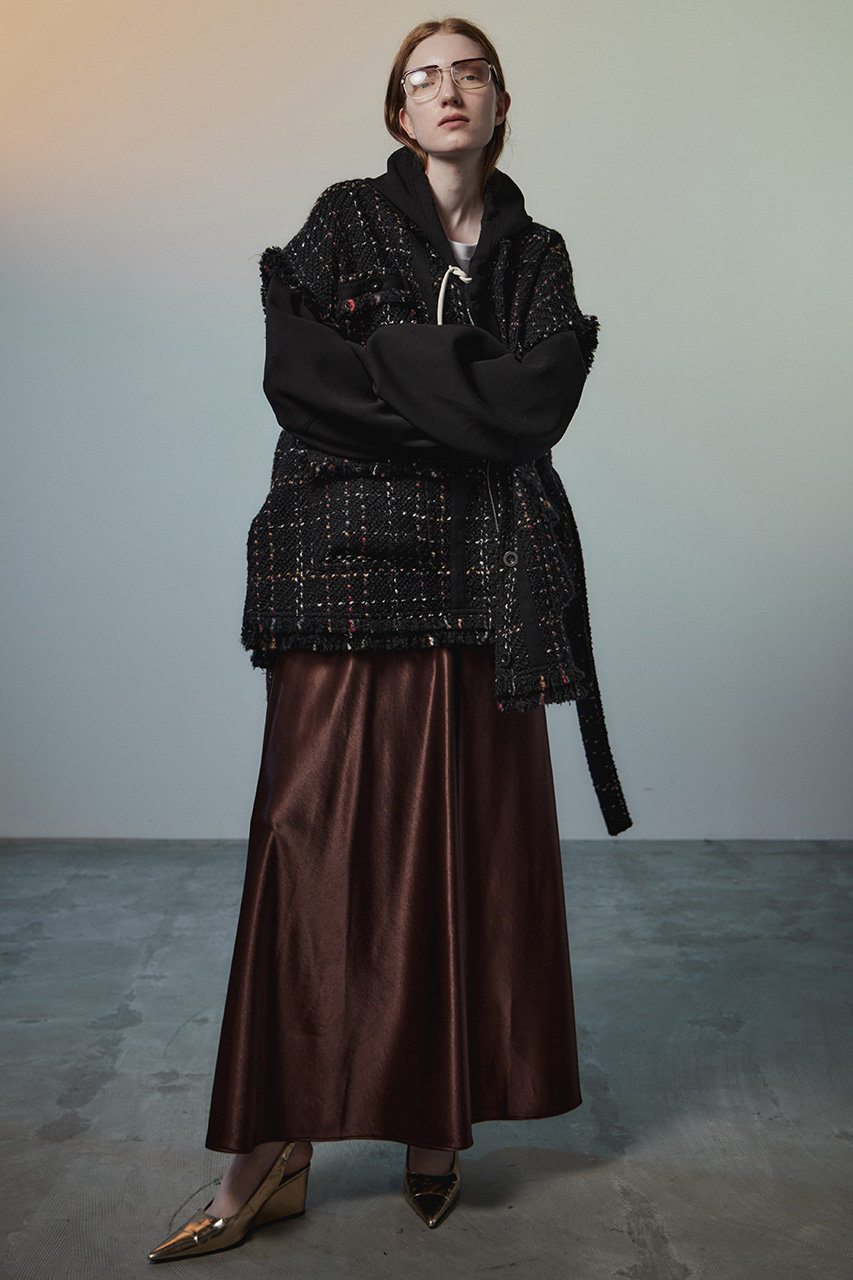 MAISON SPECIAL(メゾンスペシャル)｜【予約販売】Belted Tweed