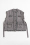 【予約販売】Belted Tweed Oversized Vest/ベルテッドツイードオーバージレ メゾンスペシャル/MAISON SPECIAL PNK(ピンク)