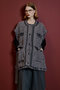 【予約販売】Belted Tweed Oversized Vest/ベルテッドツイードオーバージレ メゾンスペシャル/MAISON SPECIAL