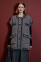 【予約販売】Belted Tweed Oversized Vest/ベルテッドツイードオーバージレ メゾンスペシャル/MAISON SPECIAL