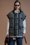 【予約販売】Belted Tweed Oversized Vest/ベルテッドツイードオーバージレ メゾンスペシャル/MAISON SPECIAL