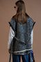 【予約販売】Belted Tweed Oversized Vest/ベルテッドツイードオーバージレ メゾンスペシャル/MAISON SPECIAL