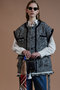 【予約販売】Belted Tweed Oversized Vest/ベルテッドツイードオーバージレ メゾンスペシャル/MAISON SPECIAL