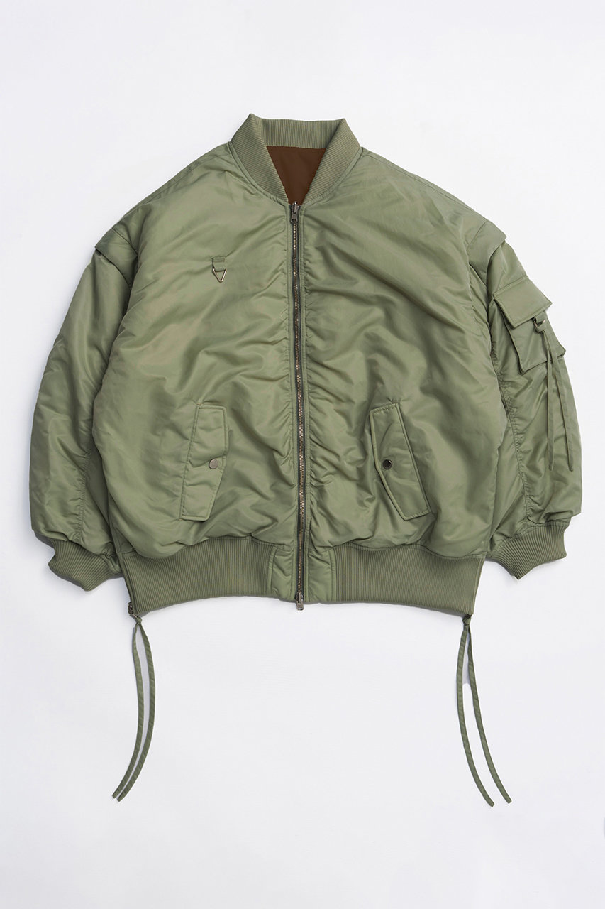 メゾンスペシャル/MAISON SPECIALの【予約販売】Reversible MA-1/リバーシブルMA-1(KHK(カーキ)/21262215307)