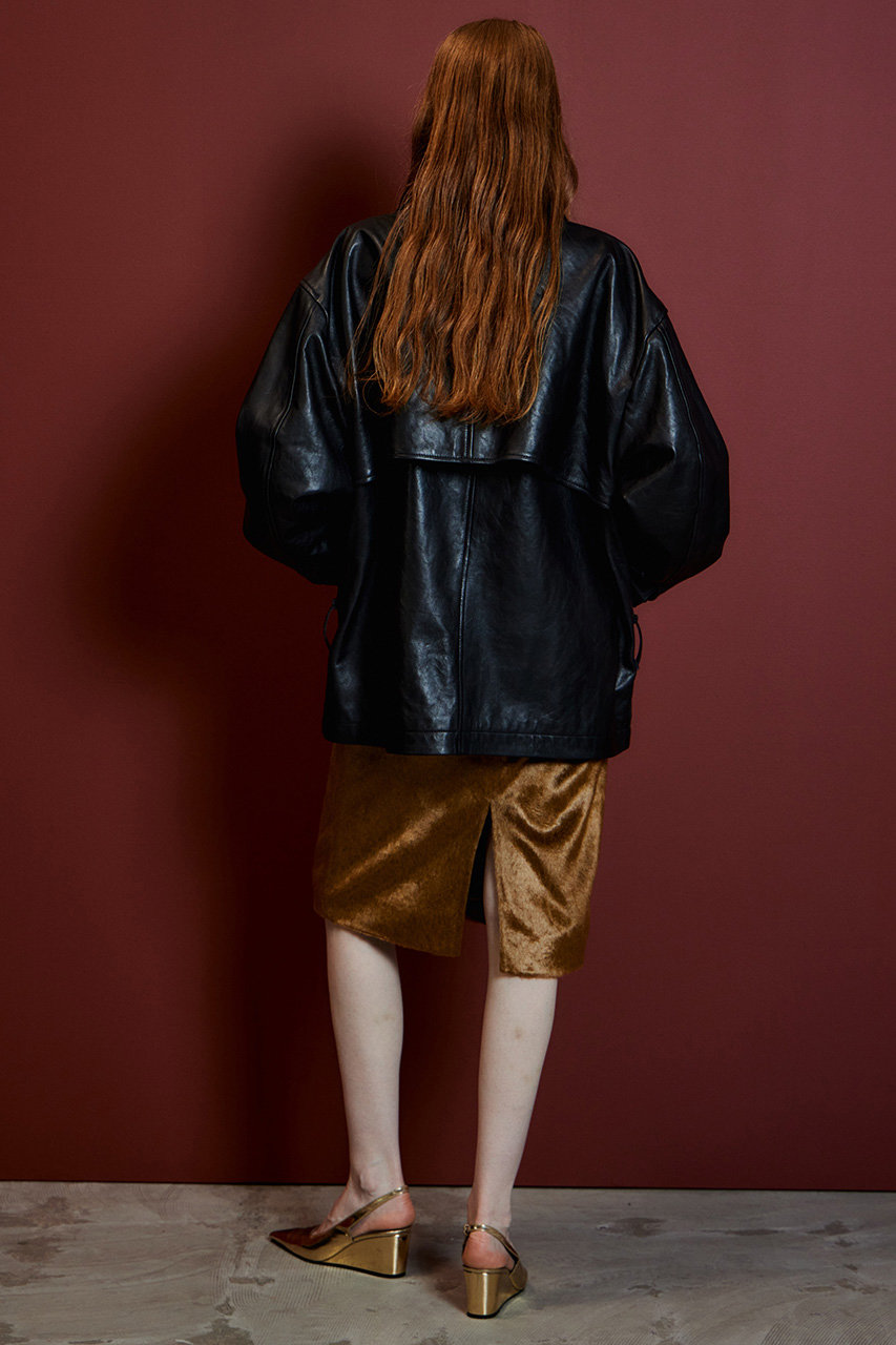 【オフシーズンお値下げ】BENHEART（イタリア）レザー ショートコート MAISON SPECIAL(メゾンスペシャル)｜【予約販売】Leather Short Trench