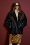 【予約販売】Leather Short Trench Coat/レザーショートトレンチコート メゾンスペシャル/MAISON SPECIAL