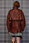 【予約販売】Leather Short Trench Coat/レザーショートトレンチコート メゾンスペシャル/MAISON SPECIAL