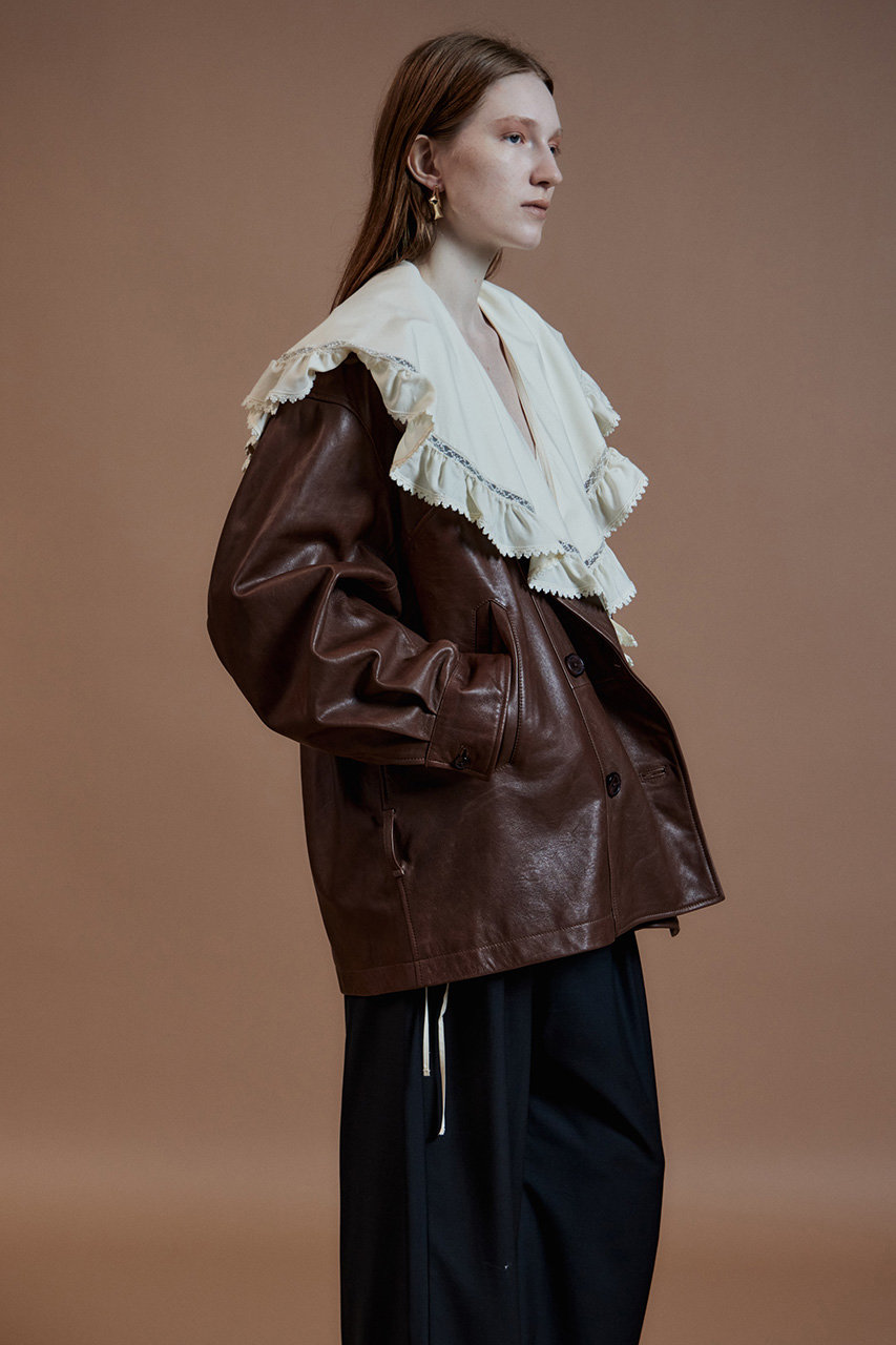 MAISON SPECIAL(メゾンスペシャル)｜【予約販売】Leather Short Trench