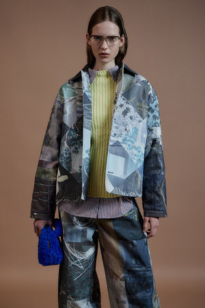 メゾンスペシャル/MAISON SPECIALの【予約販売】Collage Drawing Jacket/コラージュドローイングジャケット(110800/110801)