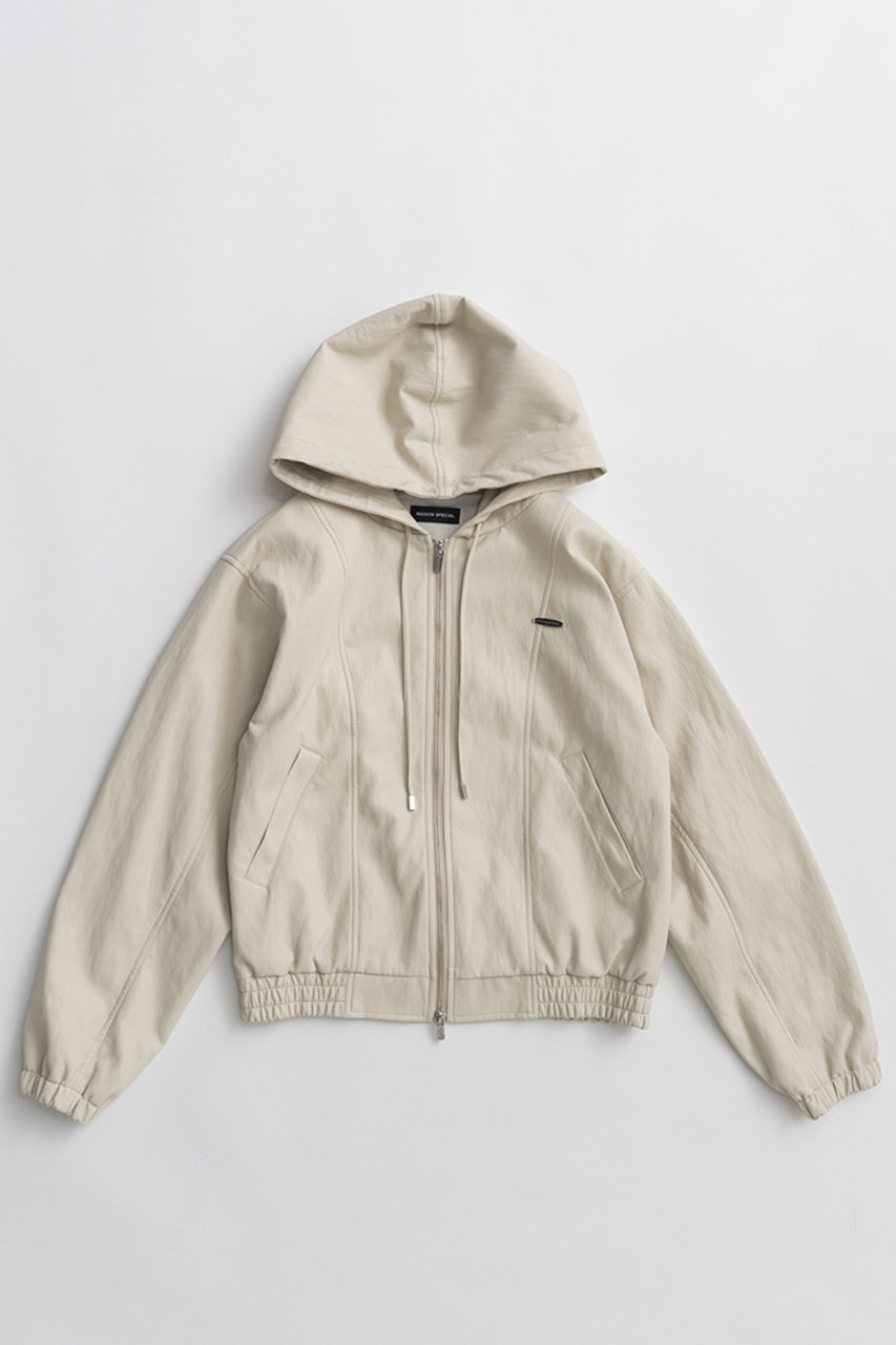 MAISON SPECIAL(メゾンスペシャル)｜【予約販売】Faux Leather Hoodie