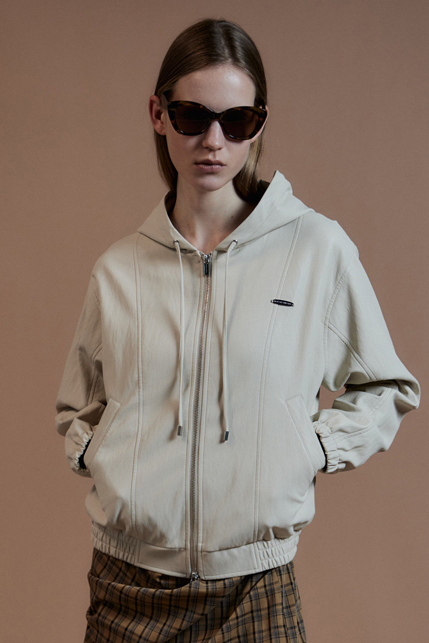 MAISON SPECIAL(メゾンスペシャル)｜【予約販売】Faux Leather Hoodie
