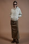 【予約販売】Faux Leather Hoodie Parka/フェイクレザーフーディパーカー メゾンスペシャル/MAISON SPECIAL
