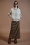 【予約販売】Faux Leather Hoodie Parka/フェイクレザーフーディパーカー メゾンスペシャル/MAISON SPECIAL