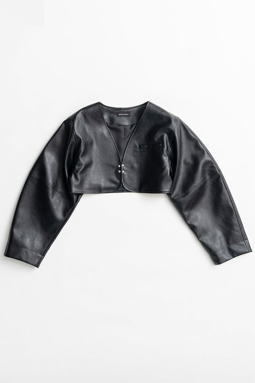 MAISON SPECIAL(メゾンスペシャル)｜【予約販売】Faux Leather Short