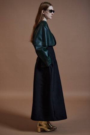 メゾンスペシャル/MAISON SPECIALの【予約販売】Faux Leather Short Jacket/フェイクレザーレザーショートジャケット(110800/110802)