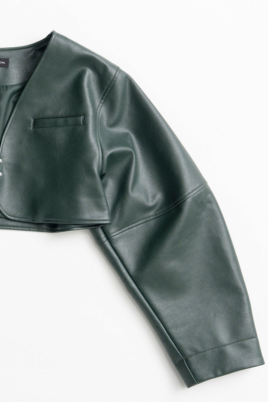 MAISON SPECIAL(メゾンスペシャル)｜【予約販売】Faux Leather Short