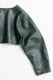 【予約販売】Faux Leather Short Jacket/フェイクレザーレザーショートジャケット メゾンスペシャル/MAISON SPECIAL