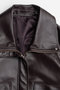 【予約販売】Oversized Stand Collar Leather Blouson/オーバースタンドカラーレザーブルゾン メゾンスペシャル/MAISON SPECIAL