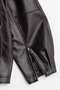 【予約販売】Oversized Stand Collar Leather Blouson/オーバースタンドカラーレザーブルゾン メゾンスペシャル/MAISON SPECIAL