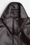 【予約販売】Oversized Stand Collar Leather Blouson/オーバースタンドカラーレザーブルゾン メゾンスペシャル/MAISON SPECIAL