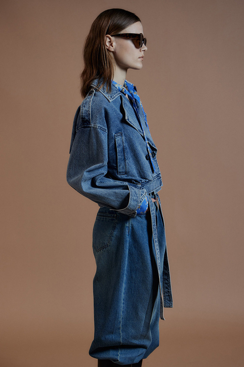MAISON SPECIAL(メゾンスペシャル)｜【予約販売】Denim Short Trench