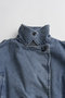 【予約販売】Denim Short Trench Coat/デニムショートトレンチ メゾンスペシャル/MAISON SPECIAL