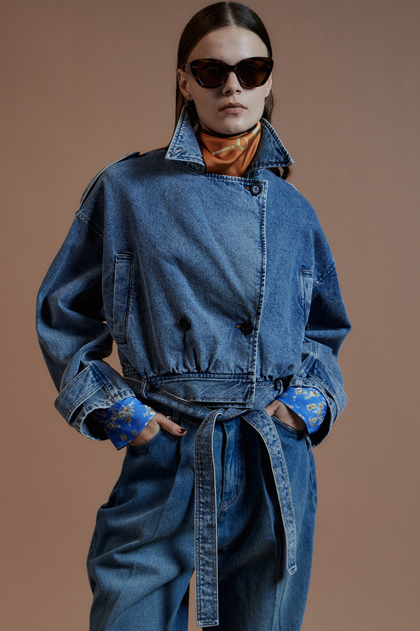 MAISON SPECIAL(メゾンスペシャル)｜【予約販売】Denim Short Trench