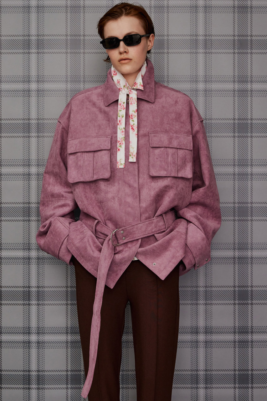 MAISON SPECIAL(メゾンスペシャル)｜【予約販売】Faux Suede Blouson