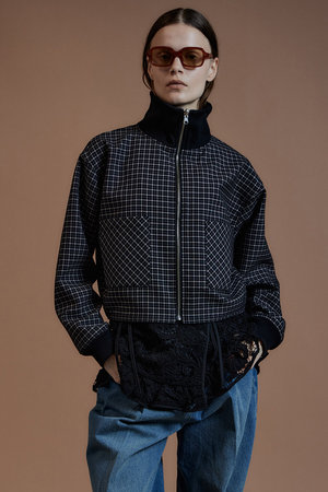 メゾンスペシャル/MAISON SPECIALの【予約販売】Reversible High-Neck Blouson/リバーシブルハイネックブルゾン(110800/110802)
