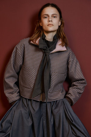 メゾンスペシャル/MAISON SPECIALの【予約販売】Reversible High-Neck Blouson/リバーシブルハイネックブルゾン(110800/110802)