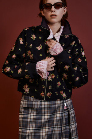 メゾンスペシャル/MAISON SPECIALの【予約販売】Reversible High-Neck Blouson/リバーシブルハイネックブルゾン(110800/110802)