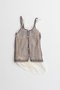 【予約販売】(Yurika Nakano Collaboration) Mille-Feuille Camisole Dress/(ナカノユリカコラボ)ミルフィーユキャミソールドレス メゾンスペシャル/MAISON SPECIAL BRN(ブラウン)