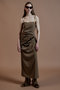 【予約販売】Drape Dress with Babushka/バブーシュカ付キドレープワンピース メゾンスペシャル/MAISON SPECIAL