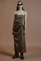 【予約販売】Drape Dress with Babushka/バブーシュカ付キドレープワンピース メゾンスペシャル/MAISON SPECIAL