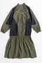 【予約販売】Sporty Dress/スポーティワンピース メゾンスペシャル/MAISON SPECIAL KHK(カーキ)