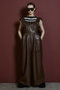 Faux Leather Frill Rompers/フェイクレザーフリルロンパース メゾンスペシャル/MAISON SPECIAL
