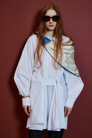 メゾンスペシャル/MAISON SPECIALの【予約販売】Shirt Tunic/シャツチュニック(110500/110505)