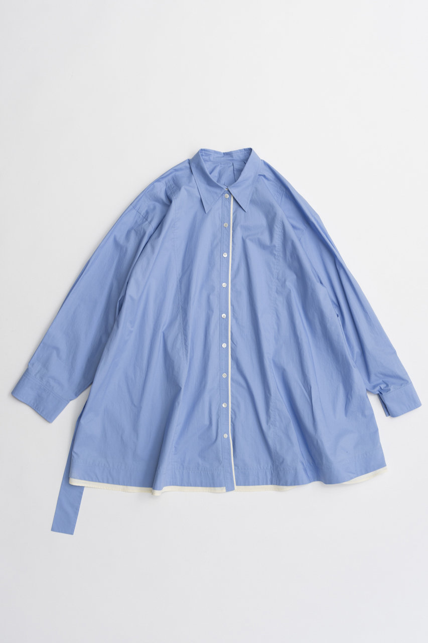 メゾンスペシャル/MAISON SPECIALの【予約販売】Shirt Tunic/シャツチュニック(BLU(ブルー)/21262315202)