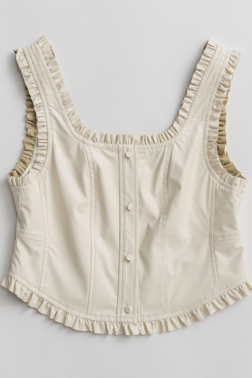 (Yurika Nakano Collaboration) Whipped Cream Bustier/(ナカノユリカコラボ)ホイップクリームビスチェ