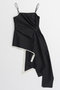 Draped Chino Bustier/ドレープドチノビスチェ メゾンスペシャル/MAISON SPECIAL BLK(ブラック)