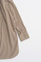 Multi-Apron Oversized Check Shirt/マルチエプロンオーバーチェックシャツ メゾンスペシャル/MAISON SPECIAL