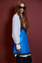 【予約販売】Lace-Trim Faux Leather Tunic/レーストリムフェイクレザーチュニック メゾンスペシャル/MAISON SPECIAL