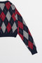 【予約販売】Argyle Cardigan/アーガイルカーデ メゾンスペシャル/MAISON SPECIAL