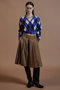 【予約販売】Argyle Cardigan/アーガイルカーデ メゾンスペシャル/MAISON SPECIAL