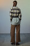 【予約販売】Argyle Cardigan/アーガイルカーデ メゾンスペシャル/MAISON SPECIAL