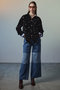 【予約販売】Flower Embroidery Velour Overshirt/フラワーエンブロイダリーベロアオーバーシャツ メゾンスペシャル/MAISON SPECIAL