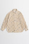【予約販売】Flower Embroidery Velour Overshirt/フラワーエンブロイダリーベロアオーバーシャツ メゾンスペシャル/MAISON SPECIAL WHT(ホワイト)