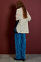 【予約販売】Flower Embroidery Velour Overshirt/フラワーエンブロイダリーベロアオーバーシャツ メゾンスペシャル/MAISON SPECIAL